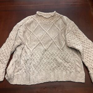 Women’s vintage Express Tricot hand knit sweater size large